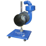 Фото: Подкатные установки для удаления выхлопных газов