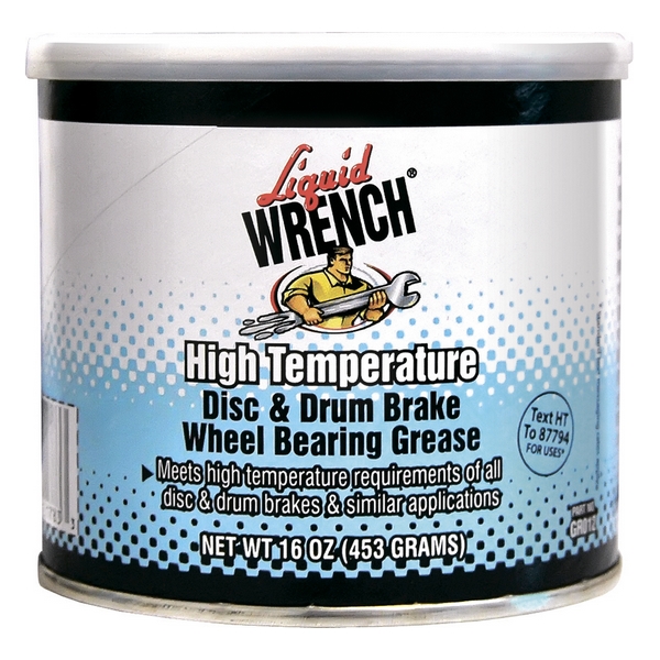 Высокотемпературная смазка для подшипников дисковых и барабанных тормозов, 453 г, Gunk High Temperature Disc & Drum Brake Wheel Bearing Grease