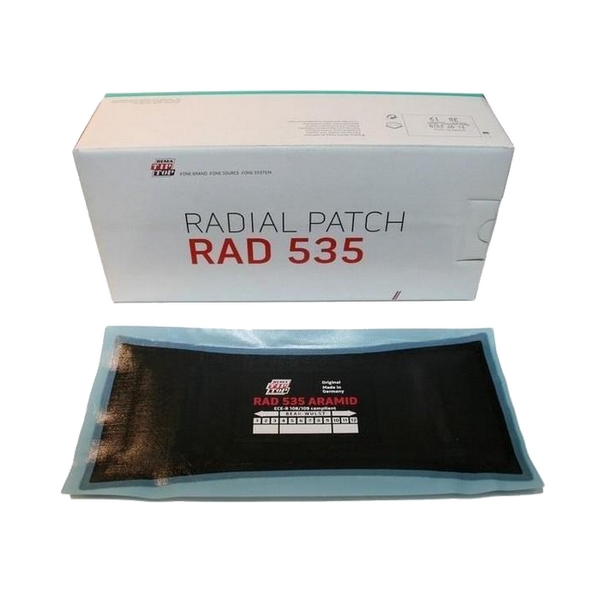 Заплата кордовая радиальная 245x110 мм Rema Tip Top RAD 535 ARAMID