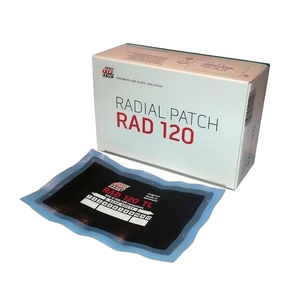 Набор пластырей кордовых радиальных 125x80 мм (10 шт) Rema Tip Top 120 TL