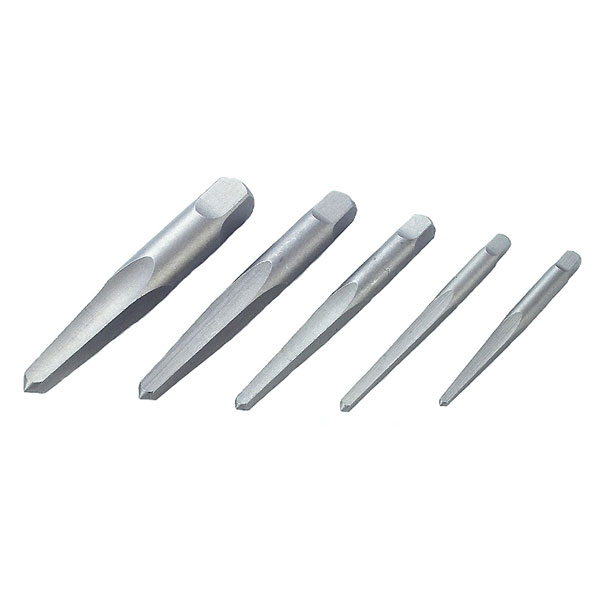 Набор инструментов экстракторов для поврежденных шпилек и болтов, 5 предметов Мастак 109-10105