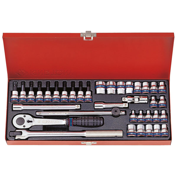 Набор торцевых головок 3/8 дюйма 6-19 мм, 36 предметов, King Tony 3034MR