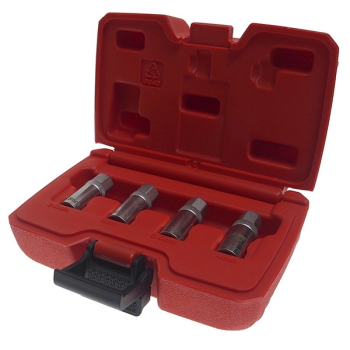 Набор шпильковертов 1/4", 2.5-4.0 мм, 4 предмета, JTC-7904 Набор шпильковертов 1/4", 2.5-4.0 мм, 4 предмета, JTC-7904