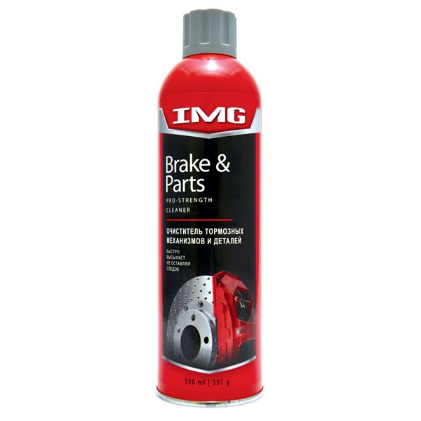 Очиститель тормозных механизмов и деталей, 500 мл, аэрозоль, IMG Brake & Parts Pro-Strength Cleaner