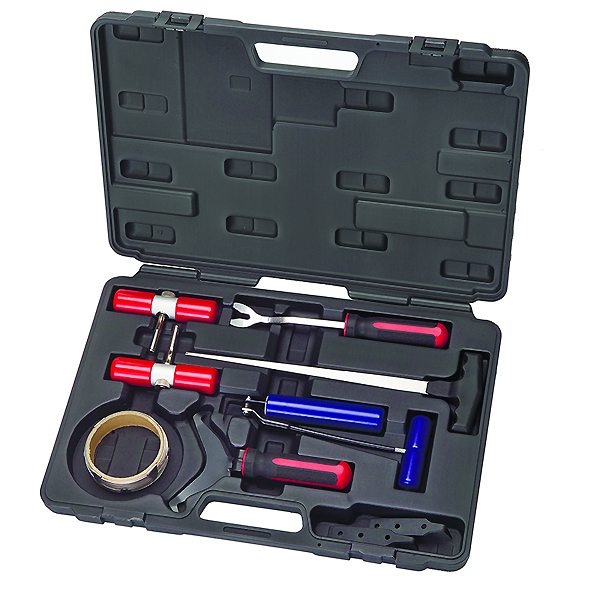 Набор инструментов для демонтажа вклеенных стекол, 9 предметов Мастак 107-03009C