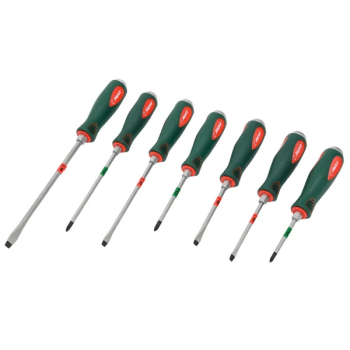 Набор отверток силовых Slotted, Phillips, 7 предметов, HANS 06500-7B