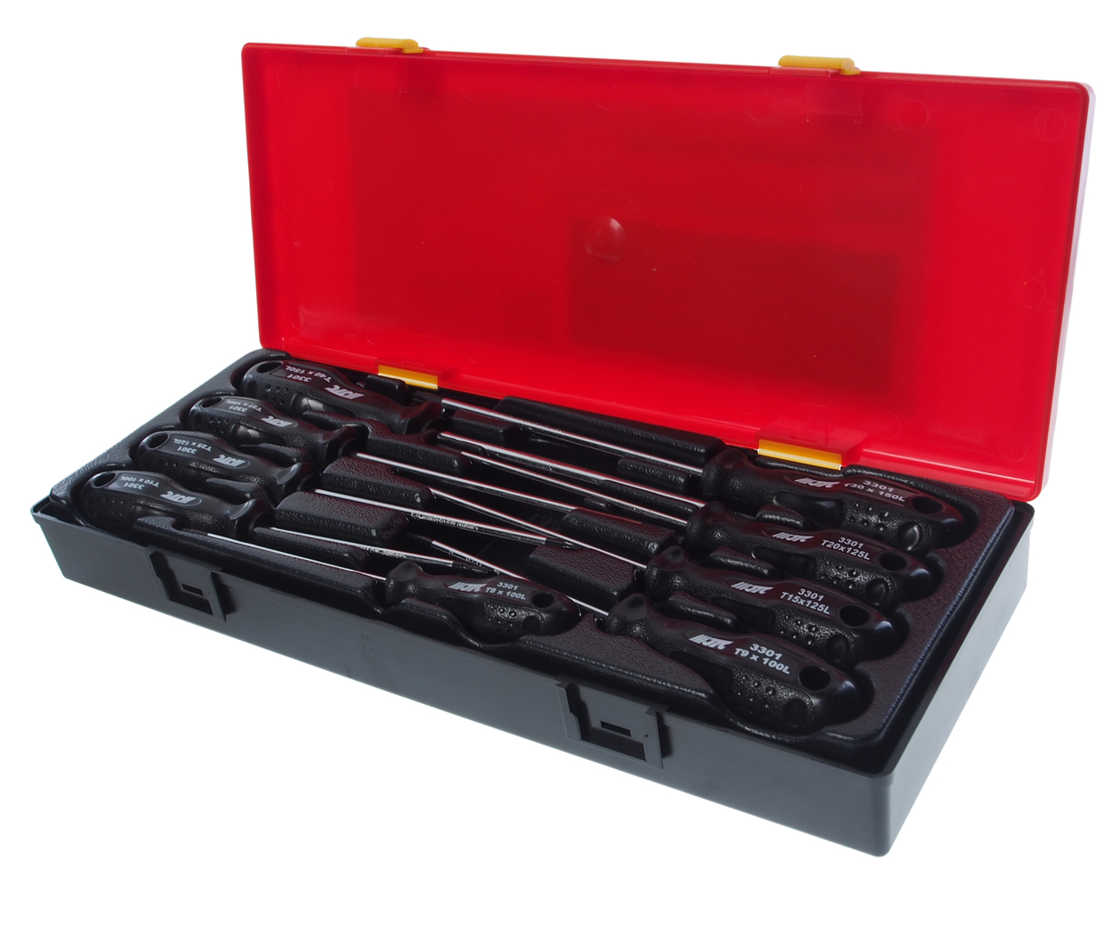 Набор отверток TORX T8-T40 в кейсе 9 предметов в кейсе JTC