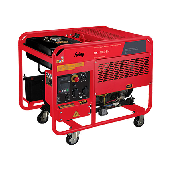 Генератор (электростанция) дизельный с разъемом для блока автоматики Fubag DS 11000 DA ES