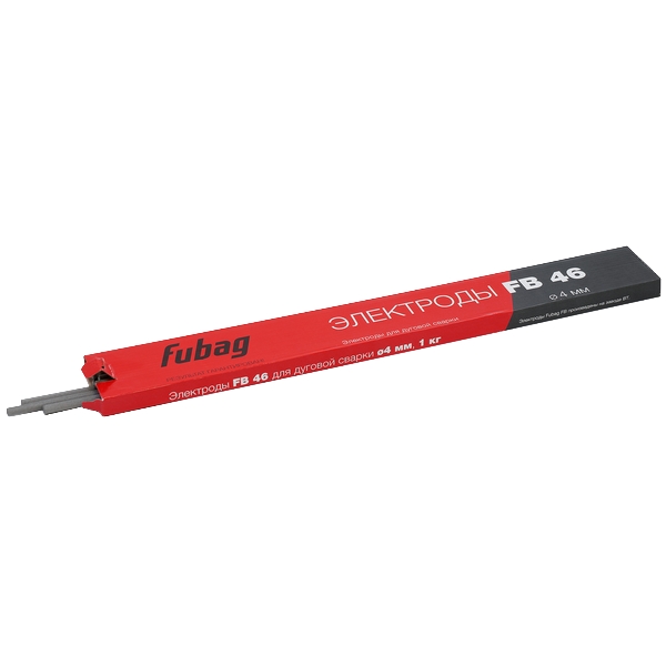 Электроды сварочные с рутилово-целлюлозным покрытием FUBAG FB 46 (4,0 мм; 0,9 кг)