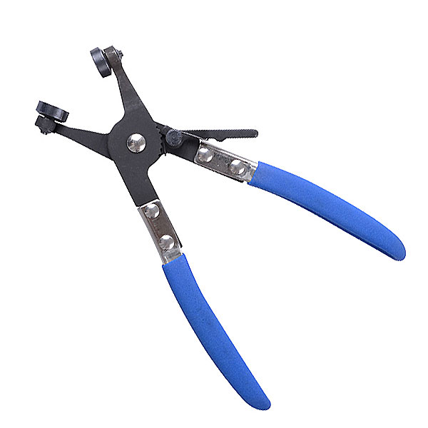 KING TONY 9AA11 Щипцы для плоских самозажимных пружинных хомутов на шлангах системы охлаждения с насадками 17,5 мм