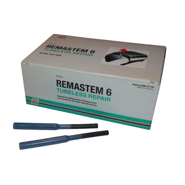 Набор ножек для ремонта шин 6 мм (60 шт) Rema Tip Top Remastem 6 Набор ножек для ремонта шин 6 мм (60 шт) Rema Tip Top Remastem 6
