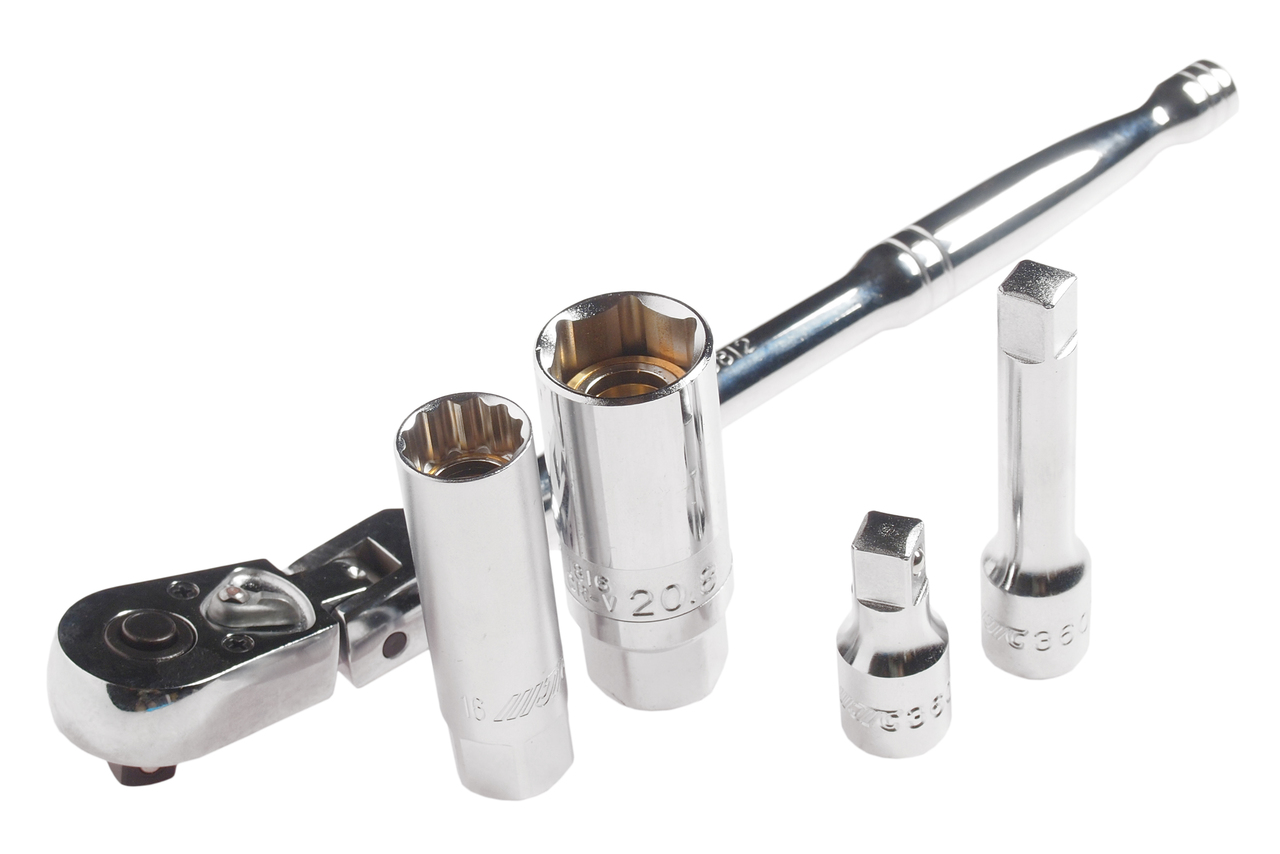 Набор головок торцевых магнитных для свечей зажигания (трещотка,головка 16мм,21мм) JTC-3905 Набор головок торцевых магнитных для свечей зажигания (трещотка,головка 16мм,21мм) JTC-3905