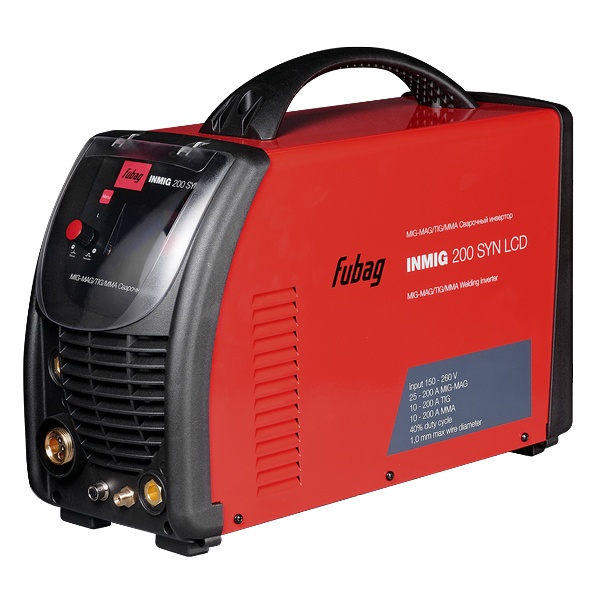 Сварочный полуавтомат инвертор Fubag INMIG 200 SYN LCD с горелкой FB 250 3m