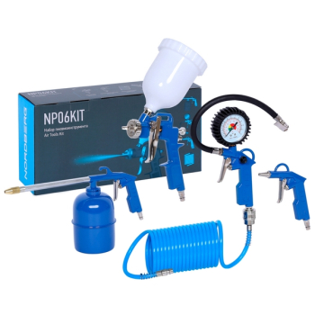 NORDBERG NP06KIT Набор пневмоинструментов, 5 предметов