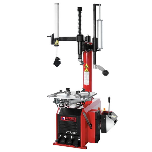 Шиномонтажный станок полуавтоматический, 12-28 дюймов, правая и левая рука, взрывная накачка, Red Line Premium TCR28 (380V)