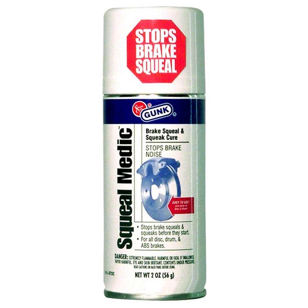Устранитель шума тормозов, 56 г, аэрозоль, Gunk Squeal Medic – Brake Squeal Treatment