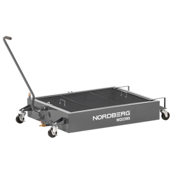 NORDBERG NO2395(G) Емкость для сбора масла на колесах, 95 л, серая NORDBERG NO2395(G) Емкость для сбора масла на колесах, 95 л, серая
