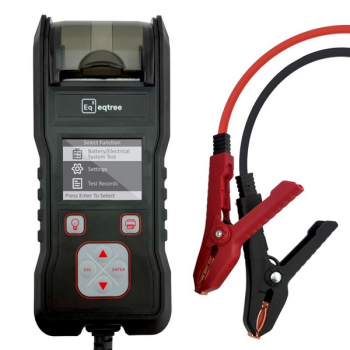 Тестер АКБ 12/24В, с принтером, eqtree BT-DP2000