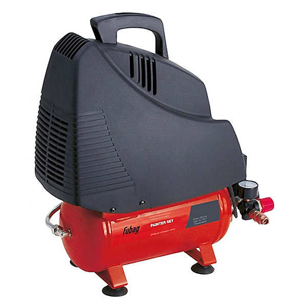 Компрессор воздушный безмасляный однофазный FUBAG OL 195/6 CM1,5 Painter Set