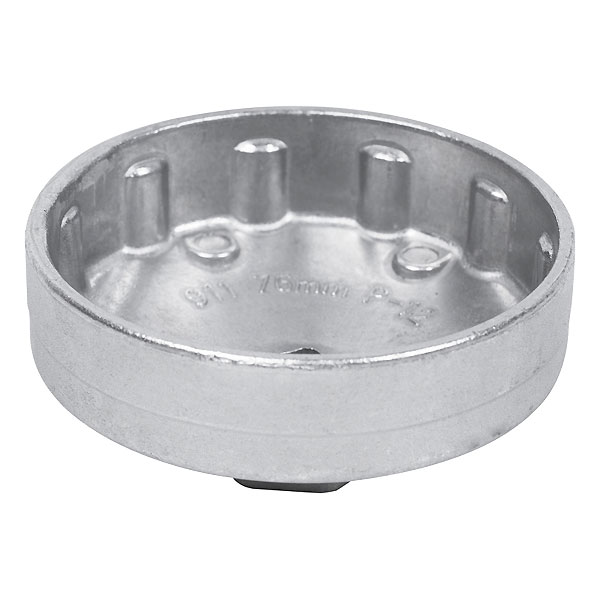 Съемник масляных фильтров для Ford, Mazda, Mitsubishi, Daihatsu, торцевой, 80 мм, 12 граней Мастак 103-44162