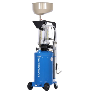 NORDBERG 2380B Установка для сбора масла пневматическая, 80 л, синяя