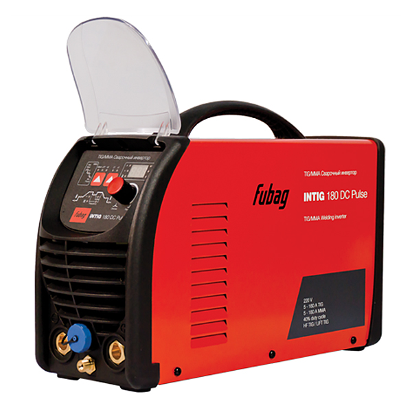 Сварочный инвертор с горелкой и газовым шлангом FUBAG INTIG 180 DC PULSE