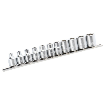 Набор головок торцевых 3/8", TORX E5-E20, 11 предметов, JTC-7124 Набор головок торцевых 3/8", TORX E5-E20, 11 предметов, JTC-7124