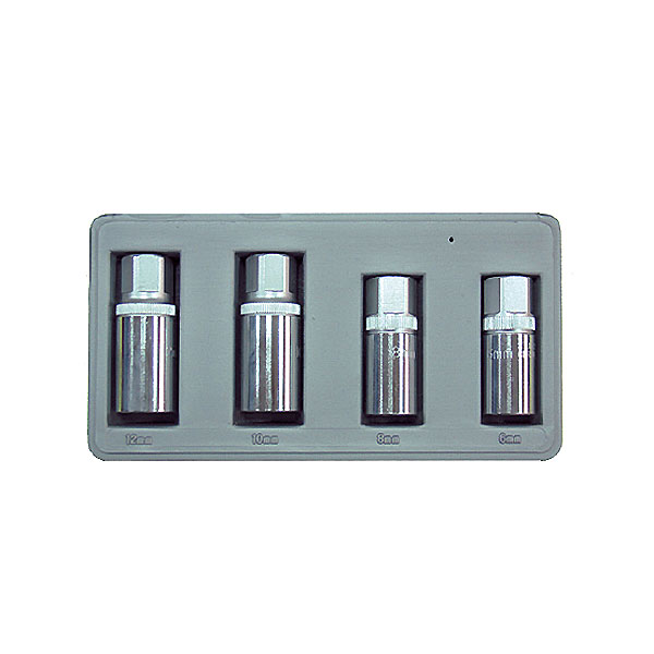 Набор шпильковертов роликовых, 6, 8, 10, 12 мм, 4 предмета Мастак 109-20004