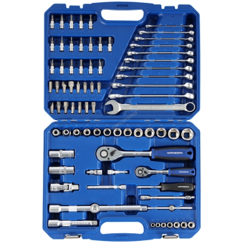 NORDBERG 2496078C Набор инструментов, 78 предметов, кейс