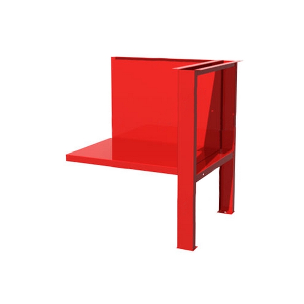 Полка/стенка и верстачная опора для верстака однотумбового Феррум 01.501-3000