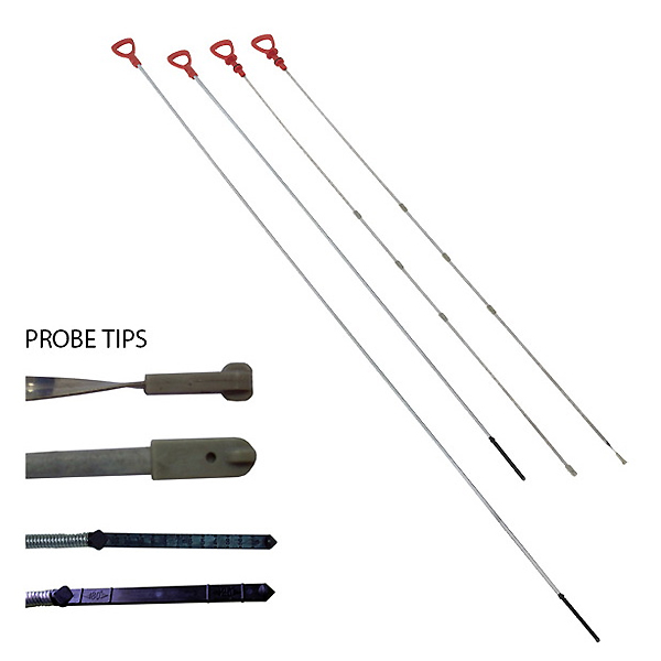 Набор щупов для проверки уровня масла в ДВС и АКПП Mercedes-Benz, 4 предмета Мастак 103-46004