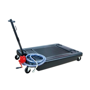 Емкость для сбора отработанного масла, пластиковая, 68 л, на колесах KraftWell KRW1865