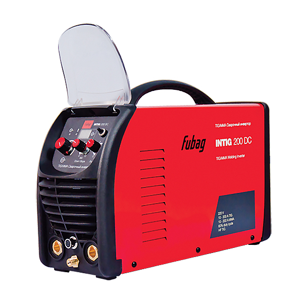 Сварочный инвертор с горелкой и газовым шлангом FUBAG INTIG 200 DC