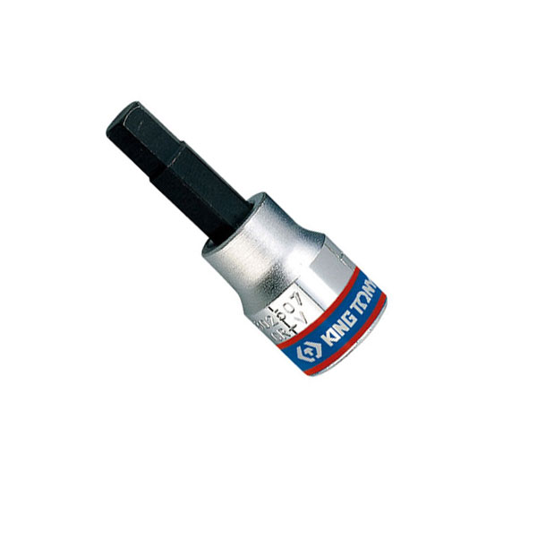 Торцевая насадка (бита) 3/8 дюйма HEX H4 50 мм King Tony 302504