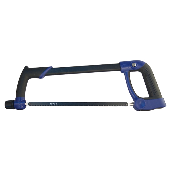 KING TONY 7921-12 Ножовка по металлу с изменяемым углом полотна и фиксацией 300 мм