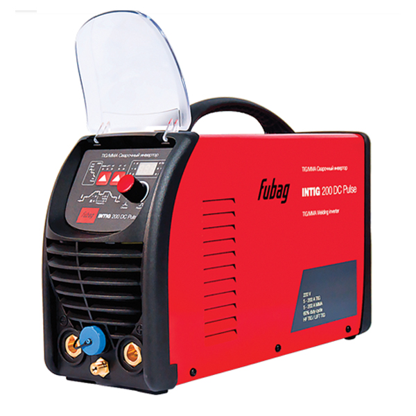 Сварочный инвертор FUBAG INTIG 200 DC PULSE с горелкой FB TIG 26 5P 4m и газовым шлангом