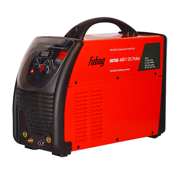 Инвертор сварочный с горелкой, блоком жидкостного охлаждения и тележкой Fubag INTIG 400 T DC PULSE