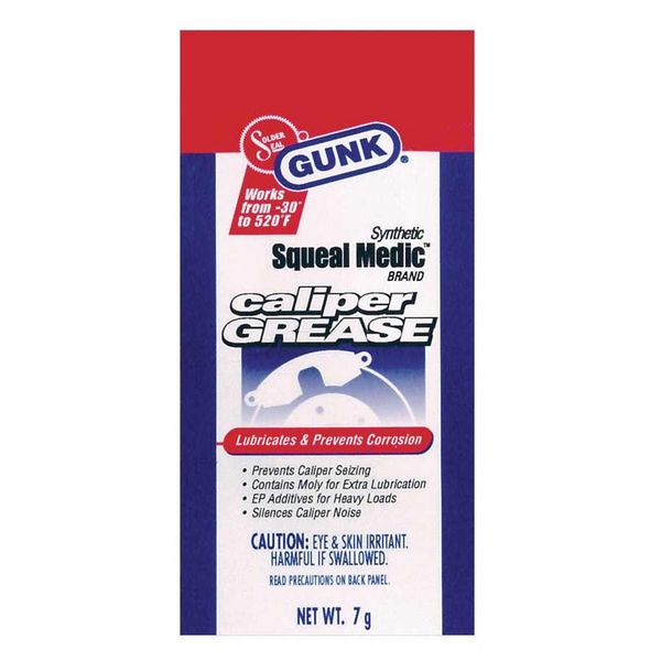 Смазка суппортов дисковых тормозов, 7 г, Gunk Disk Brake Caliper Grease