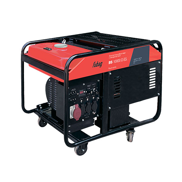 Генератор (электростанция) бензиновый 220/380 В Fubag BS 10000 D ES