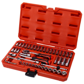 Набор инструментов 1/4" 4-14 мм, 48 предметов, в кейсе JTC-H248R