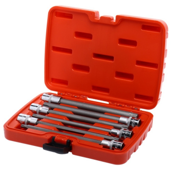 Набор бит-головок 1/2" TORX Plus TP40-TP70, L=200 мм, 6 предметов, JTC-7259 Набор бит-головок 1/2" TORX Plus TP40-TP70, L=200 мм, 6 предметов, JTC-7259