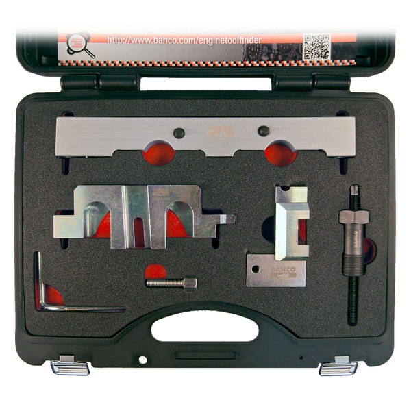 BAHCO BE502102 Набор для регулировки фаз газораспределения бензиновых двигателей BMW 1.6, 6 предметов