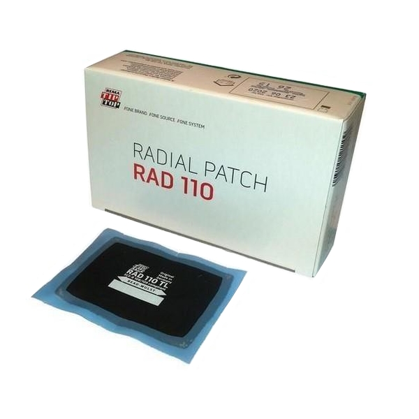 Набор пластырей кордовых радиальных 75x55 мм (20 шт) Rema Tip Top 110 TL