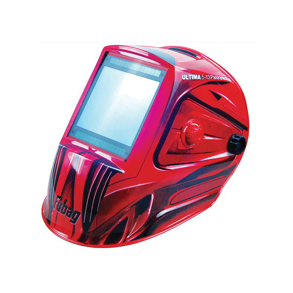 Маска сварщика ULTIMA 5-13 PANORAMIC RED, зона обзора 100х93 мм, Fubag 992510