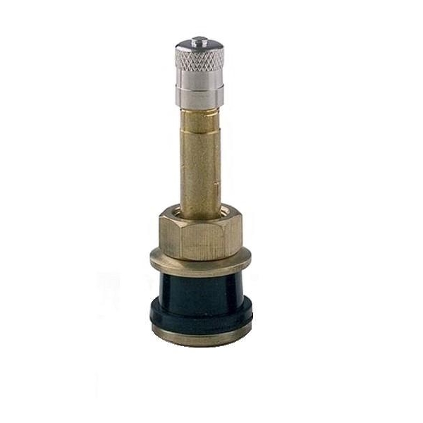 Вентиль металлический для бескамерных грузовых колес, длина 51 мм, отверстие 15,7 мм, Clipper TR-500