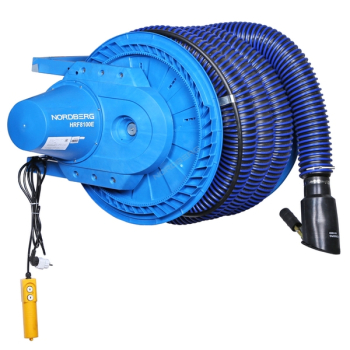 Nordberg HRF8100E-KIT Катушка для удаления выхлопных газов с автоматическим приводом, шлангом 100мм*8м и насадкой Nordberg HRF8100E-KIT Катушка для удаления выхлопных газов с автоматическим приводом, шлангом 100мм*8м и насадкой