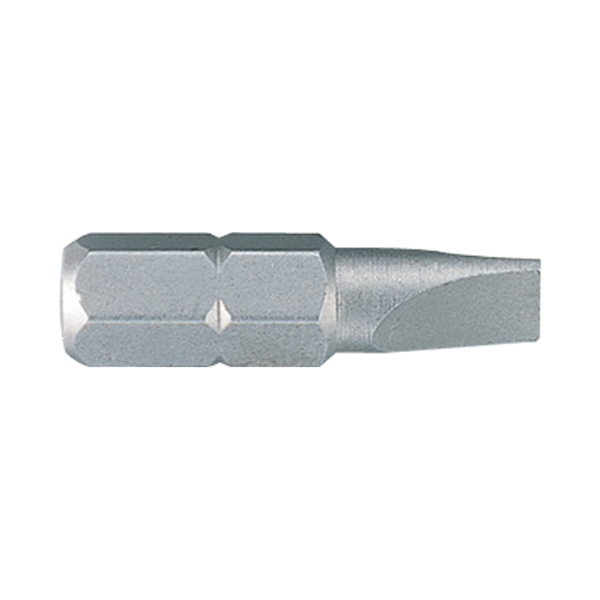 KING TONY 102545S1 Вставка (бита) 1/4 дюйма SLOTTED, 4,5х0,6 мм, L=25 мм