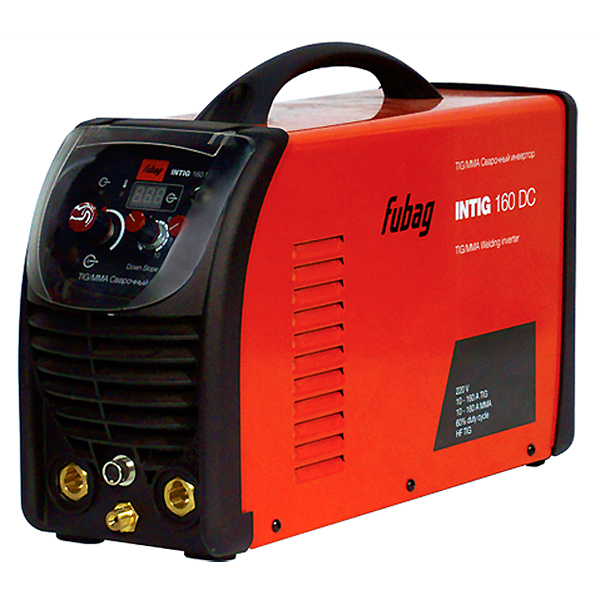 Сварочный инвертор с горелкой и газовым шлангом FUBAG INTIG 160 DC