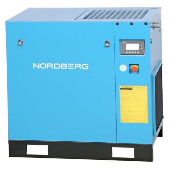 NORDBERG NCC20 Компрессор винтовой, 15 кВт, 1910 л/мин, 10 бар, IP55, без ресивера
