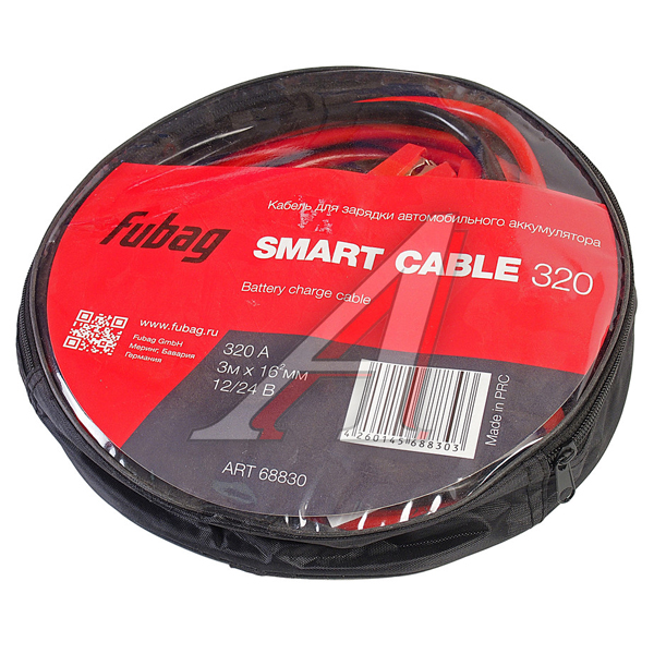 Провода с крокодилами для запуска двигателей Fubag SMART CABLE 320 Провода с крокодилами для запуска двигателей Fubag SMART CABLE 320
